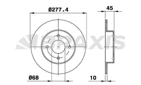 FREN DİSKİ BRAXIS AE0420