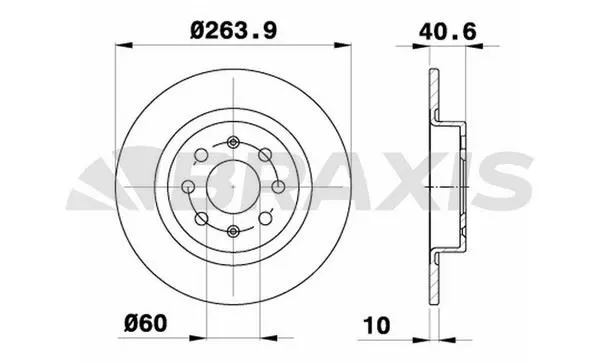 FREN DİSKİ BRAXIS AE0438