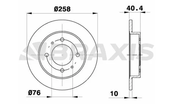 FREN DİSKİ BRAXIS AE0464