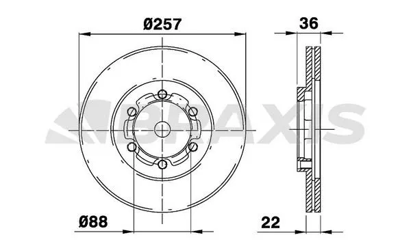 FREN DİSKİ BRAXIS AE0478