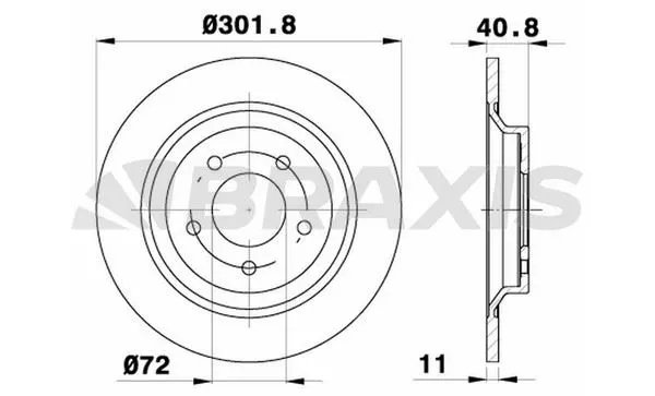 FREN DİSKİ BRAXIS AE0482