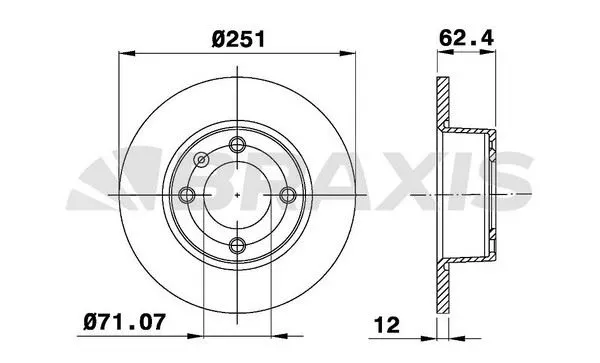 FREN DİSKİ BRAXIS AE0483