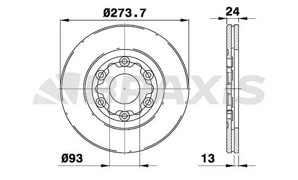 FREN DİSKİ BRAXIS AE0489