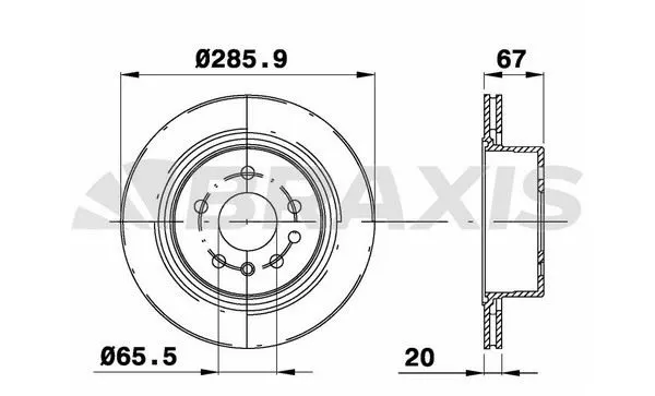 FREN DİSKİ BRAXIS AE0500