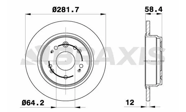 FREN DİSKİ BRAXIS AE0516