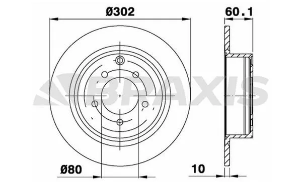 FREN DİSKİ BRAXIS AE0549