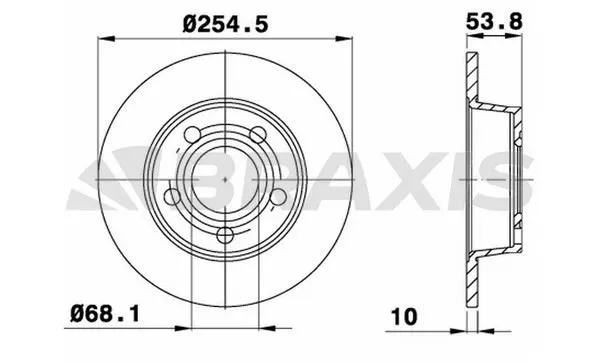 FREN DİSKİ BRAXIS AE0564
