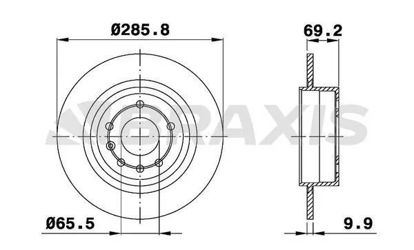 FREN DİSKİ BRAXIS AE0583