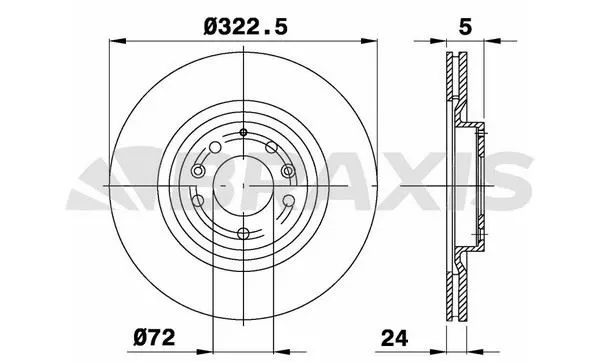 FREN DİSKİ BRAXIS AE0589