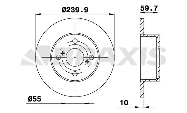FREN DİSKİ BRAXIS AE0610