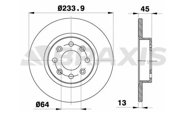 FREN DİSKİ BRAXIS AE0670