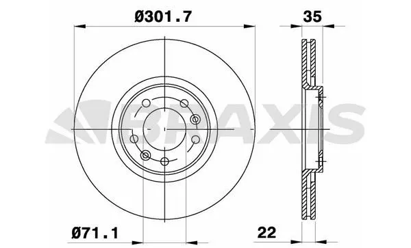 FREN DİSKİ BRAXIS AE0680
