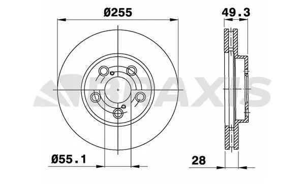FREN DİSKİ BRAXIS AE0686