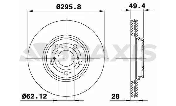 FREN DİSKİ BRAXIS AE0756