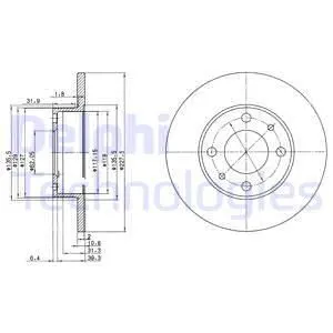 FREN DİSKİ DELPHI BG2147