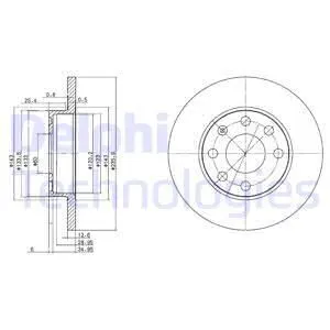FREN DİSKİ DELPHI BG2148