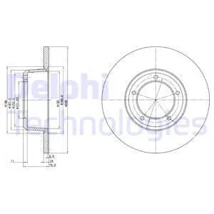 FREN DİSKİ DELPHI BG2297