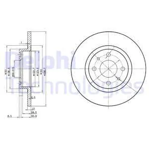 FREN DİSKİ DELPHI BG2411