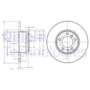 FREN DİSKİ DELPHI BG2430