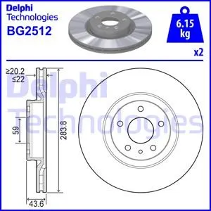 FREN DİSKİ DELPHI BG2512