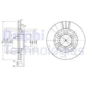 FREN DİSKİ DELPHI BG2561