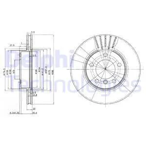 FREN DİSKİ DELPHI BG2623C