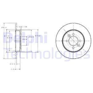 FREN DİSKİ DELPHI BG2694