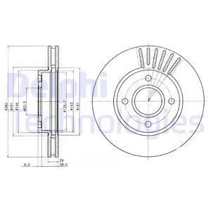 FREN DİSKİ DELPHI BG2699