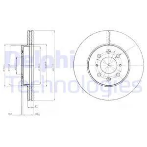 FREN DİSKİ DELPHI BG2759