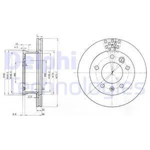 FREN DİSKİ DELPHI BG3236