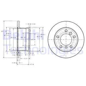 FREN DİSKİ DELPHI BG3237