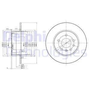 FREN DİSKİ DELPHI BG3274