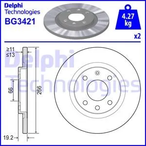 FREN DİSKİ DELPHI BG3421