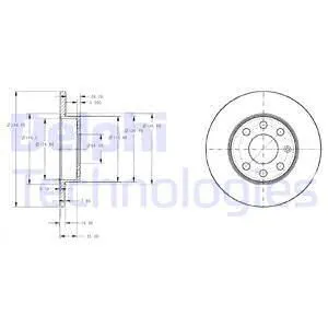 FREN DİSKİ DELPHI BG3567