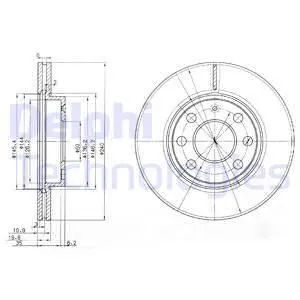 FREN DİSKİ DELPHI BG3568