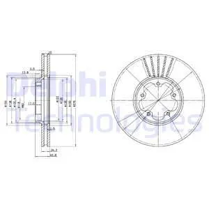 FREN DİSKİ DELPHI BG3676