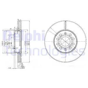 FREN DİSKİ DELPHI BG3833