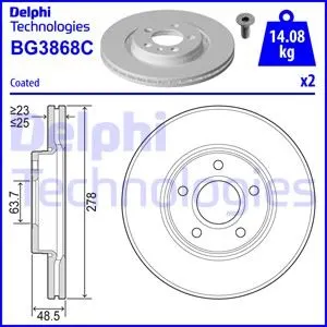 FREN DİSKİ DELPHI BG3868C