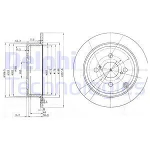 FREN DİSKİ DELPHI BG3889