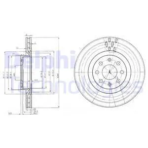 FREN DİSKİ DELPHI BG3944