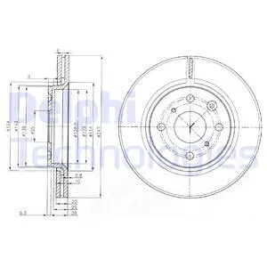 FREN DİSKİ DELPHI BG3976
