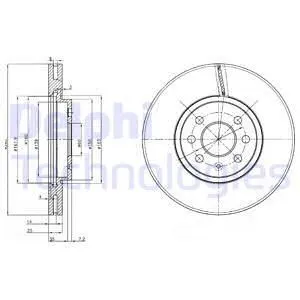 FREN DİSKİ DELPHI BG3989
