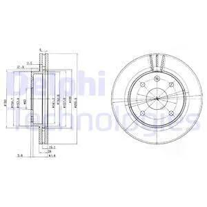 FREN DİSKİ DELPHI BG4003