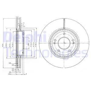 FREN DİSKİ DELPHI BG4011