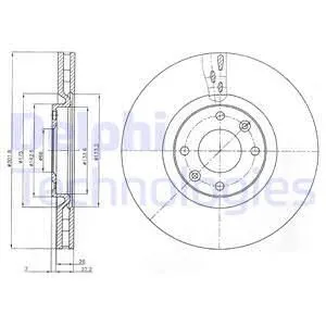 FREN DİSKİ DELPHI BG4166