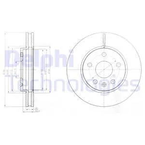FREN DİSKİ DELPHI BG4187