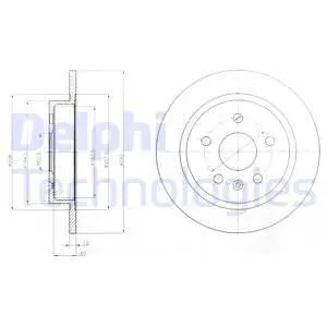 FREN DİSKİ DELPHI BG4188