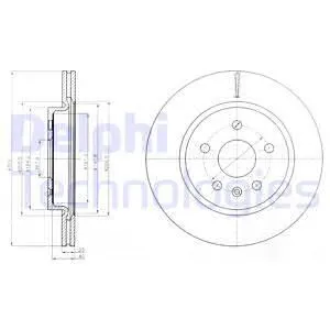 FREN DİSKİ DELPHI BG4190