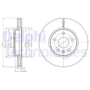 FREN DİSKİ DELPHI BG4191
