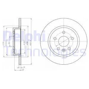 FREN DİSKİ DELPHI BG4199C